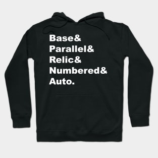 Base & Parallel - White Lettering Hoodie